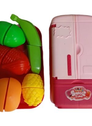 Fridge and Fruit Toy Set For Kids