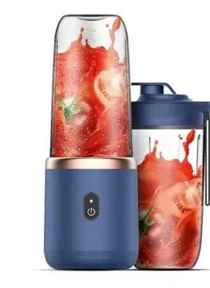 Mini Portable Electric Blender 6-Blade Juice Maker for Smoothies & Fresh Drinks