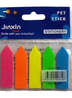 Sticky Note Strips Multicolor Strips With Cuts